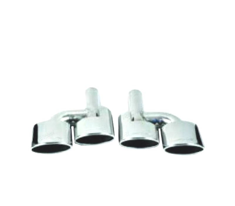 PONTEIRAS DE ESCAPE ESPECIFICA MERCEDES CLASE C W204 07-15 LOOK AMG C63 50x125