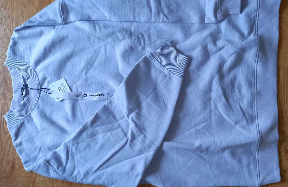 ZARA Limitowana edycja Bluza oversize liliowa