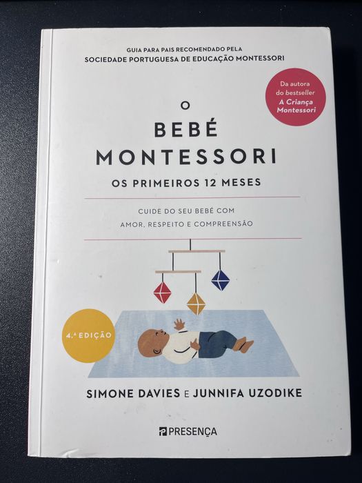 Livro ‘O Bebé Montessori - Os primeiros 12 meses’