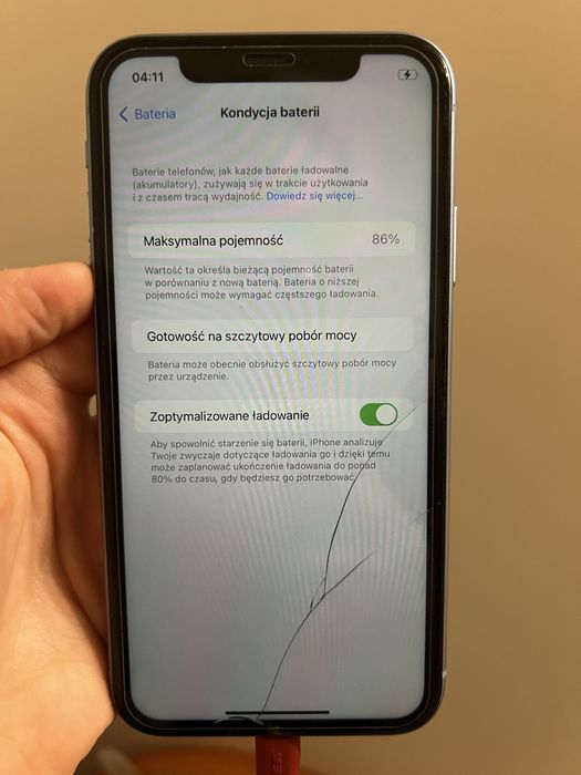 Iphone XR niebieski