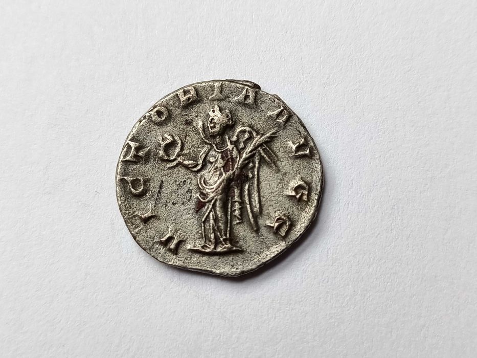 Antoninian (253 -260 n.e.) Valerian Cesarstwo Rzymskie oryginał Srebro