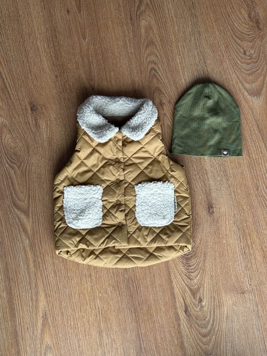 Жилетка демісезонна і шапка tana baby, 86 розмір