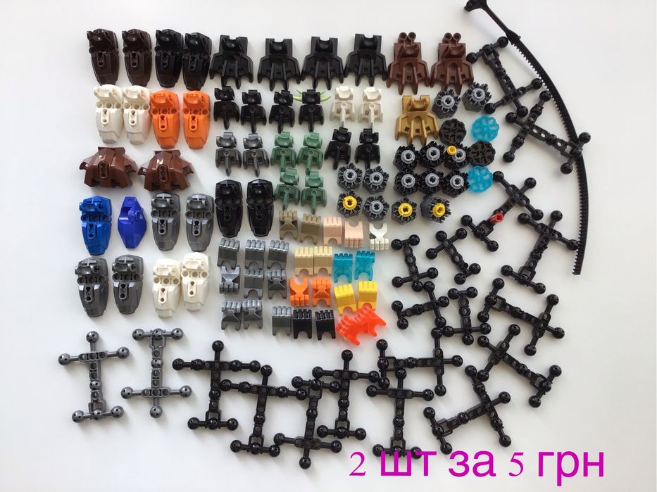 Lego bionicle, детали