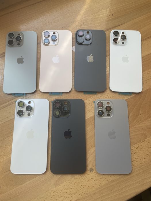 стекла корпуса iPhone x-14 Plus 15 Pro Max 16 задне скло айфон ремонт стекло айфон замена крышка корпус заднее