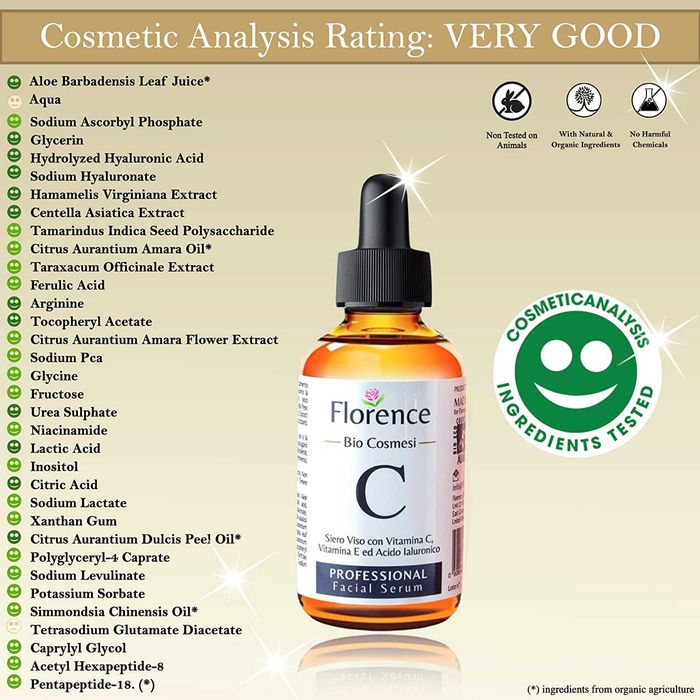 Sérum facial 100% orgânico, vegano, anti-envelhecimento, anti-rugas...