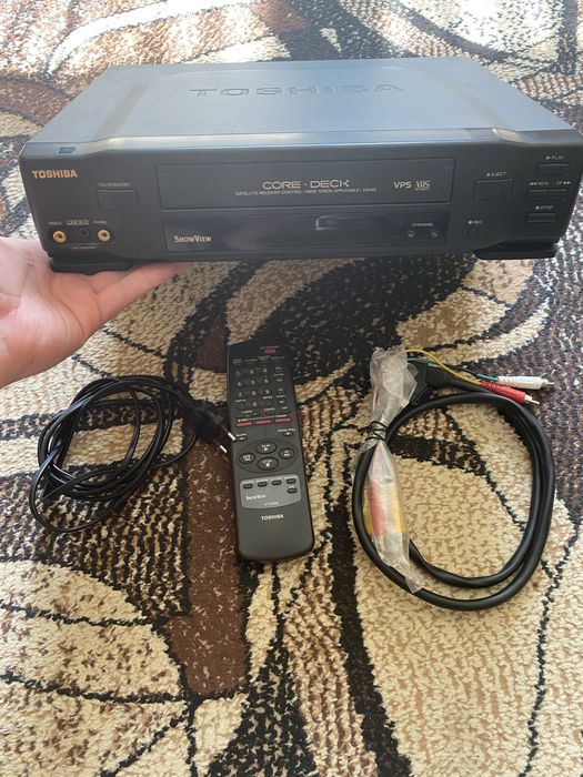 Відеомагнітофон Toshiba, видеомагнитофон, видик