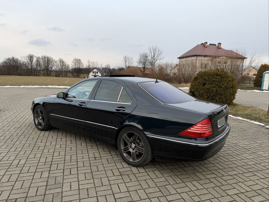 Mercedes S W220 4.3+LPG Bose! Szyber! Zadbana!