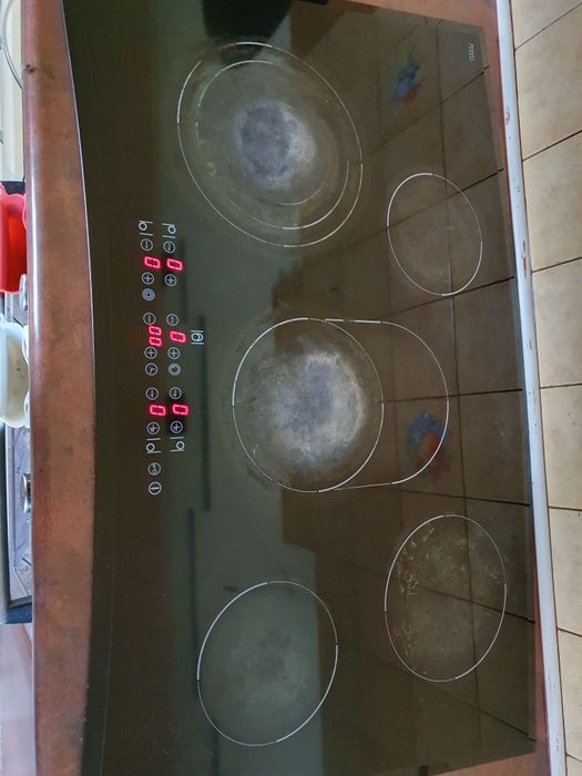 Plyta ceramiczna 5 palników