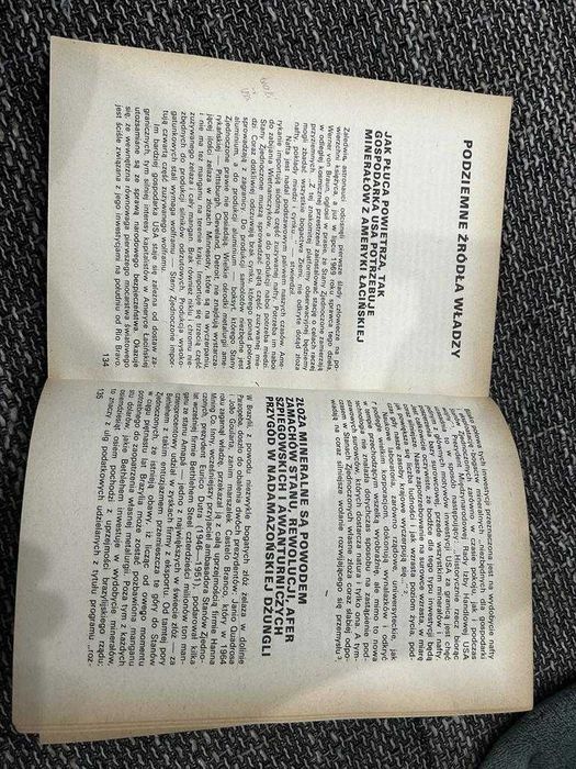 Książka Otwarte żyły Ameryki Łacińskiej Eduardo Galeano