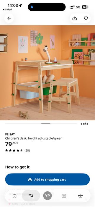 Mesa ikea Flisat