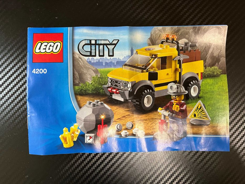 Lego City 4200, Górniczy wóz terenowy - kompletny