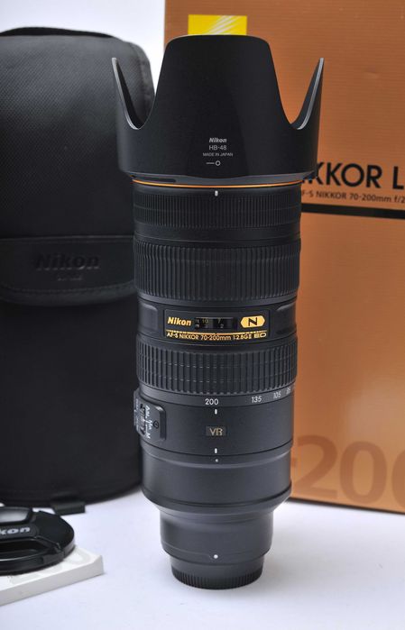 Nikon AFS 70-200 VR II f/2.8  Seminova