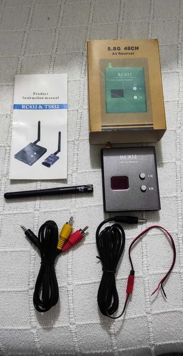 Kit de transmissão de video para câmeras de segurança, drones ou DIY.