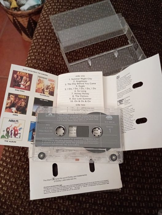 ABBA Gold e More ABBA Gold cassetes originais