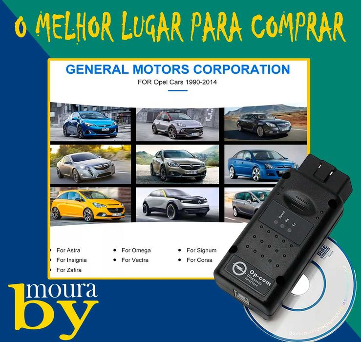 Ferramenta de diagnostico para Opel OPCOM V1.99  eliminar erros