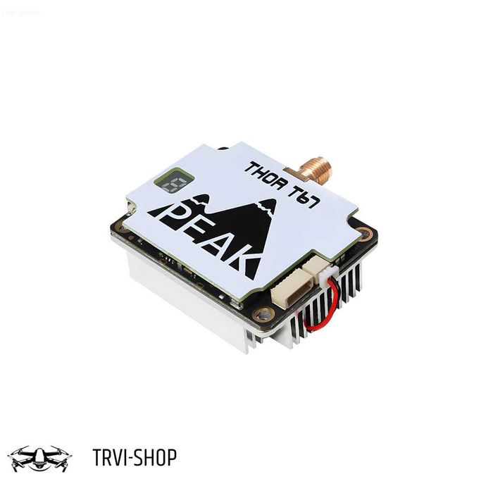 Відеопередавач (VTX) PeakFPV THOR T67 6-7G 3W на 64 канали, fpv, дрон