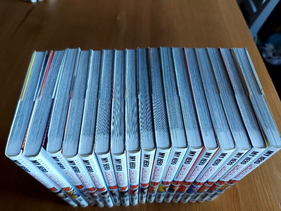 Manga My Hero Academia tomy 1-17 Nowe