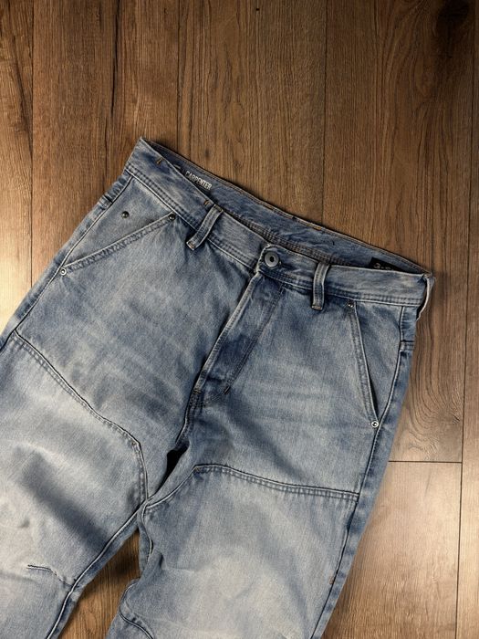Джинси G-Star Raw Carpenter 3D Loose Чоловічі Карго Широкі Теслярі