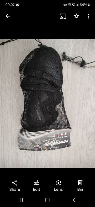 Powerslide protetores para andar de patins