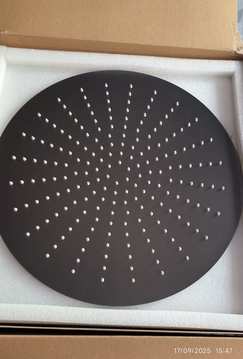 Cabeça de chuveiro grande