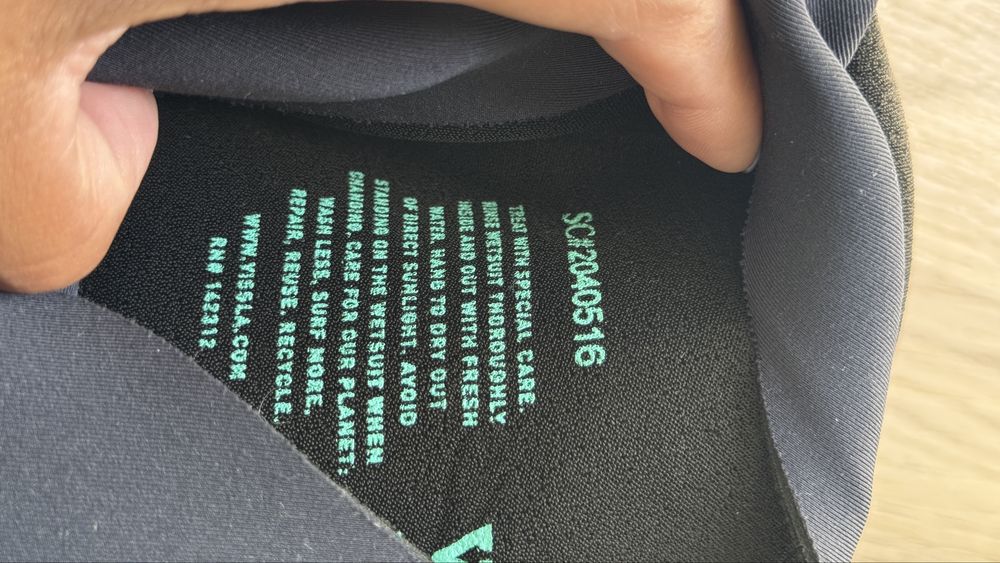 Fato de surf de inverno Vissla – usado apenas 2 vezes