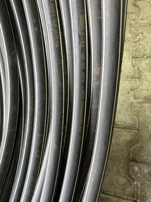 Rura osłonowa kabla optycznego OPTO czarna HDPE 32x2,9
