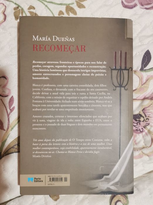 Recomeçar de Maria Duenas