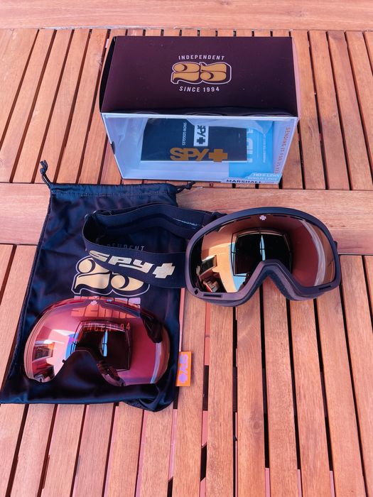 Spy snow goggles Marshall Gold
