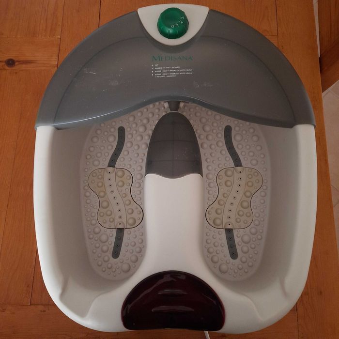 Massajador pés Medisana, excelente estado. Pedicure Hidromassagem Spa.