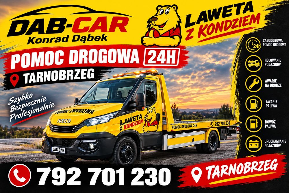 Pomoc Drogowa, Laweta, Holowanie, Autolaweta, Transport, Platforma