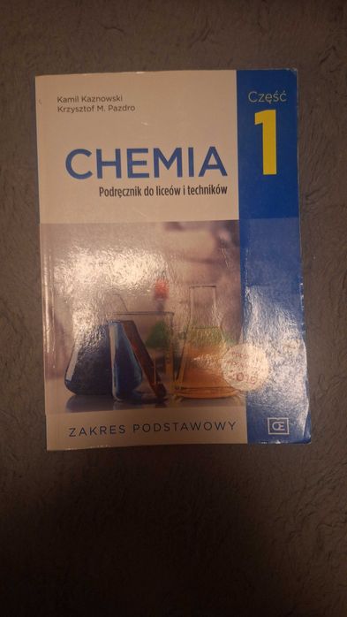 Chemia 1 podręcznik  zakres podstawowy