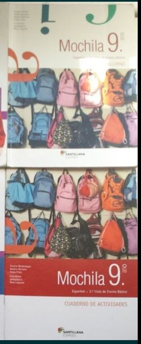 Mochila 9° ano Espanhol - Manual e caderno