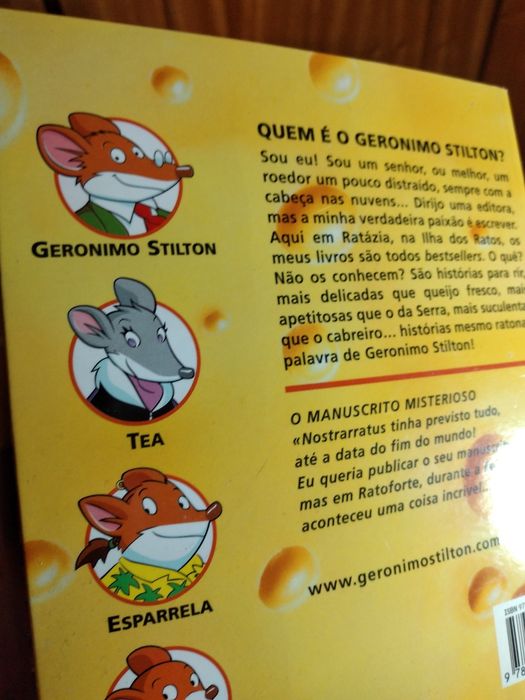 Livros Geronimo Stilton