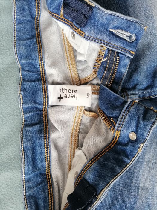 Spodenki jeansowe c&a 146 jak nowe okazja