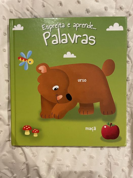 Livro atrativo: Espreita e aprende Palavras