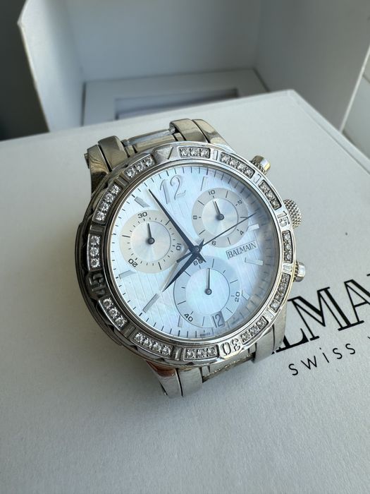 Годиник з діамантами Balmain B5555, діаманти прородні