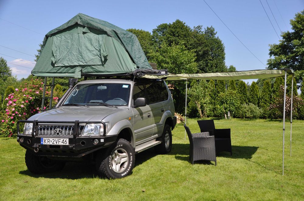 Toyota LAND CRUISER - wyprawowa / namiot, lodówka