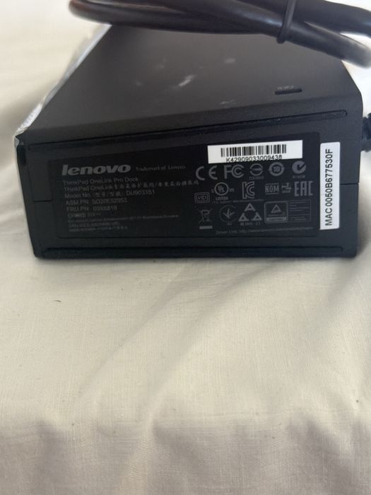 Stacja Lenovo thinkpad onelink pro dock