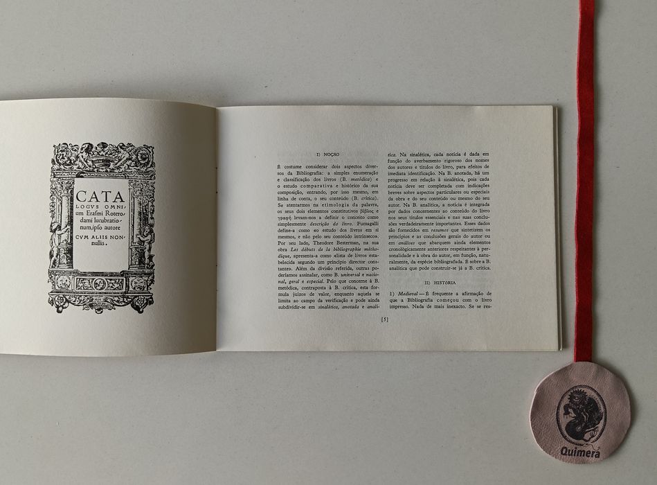 A bibiografia: Noção, história e valor científico