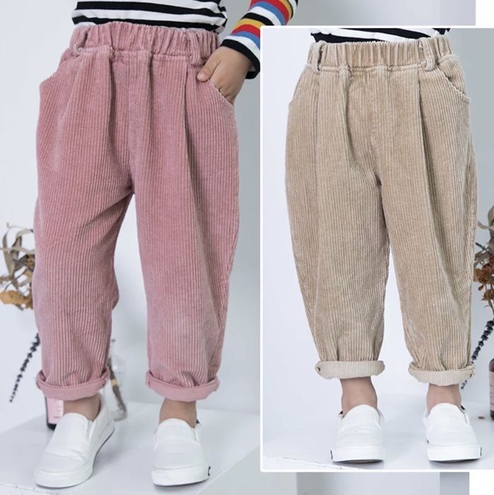 Дитячі вельветові штани