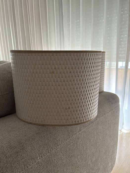 Dois abajur 30cmx22cm