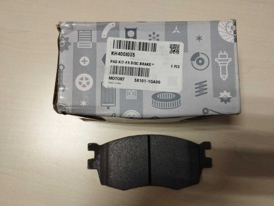 Колодки Накладки гальмівні перед. HYUNDAI ACCENT 05-; KIA RIO 05-