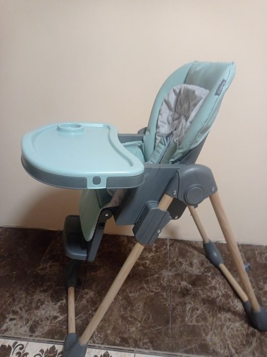 Стільчик для годування El Camino Craft ME 1115-W Mint.
