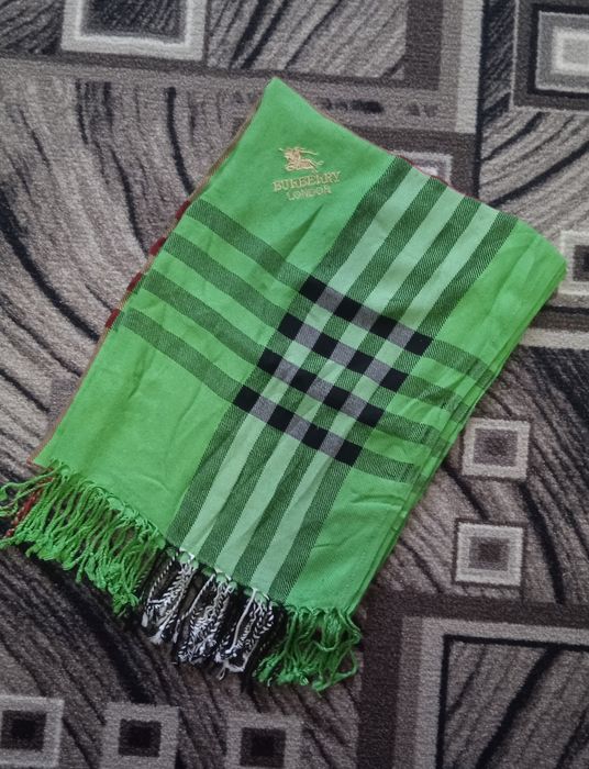 Шарф BURBERRY, шарф барбери лондон зелений