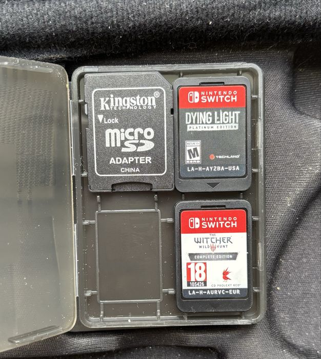 б/в Nintendo Switch Lite синя 32 gb + 128 gb sd