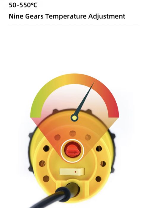 Фен паяльник для пайки пластика бамперів ПВХ LK-706А 1080W