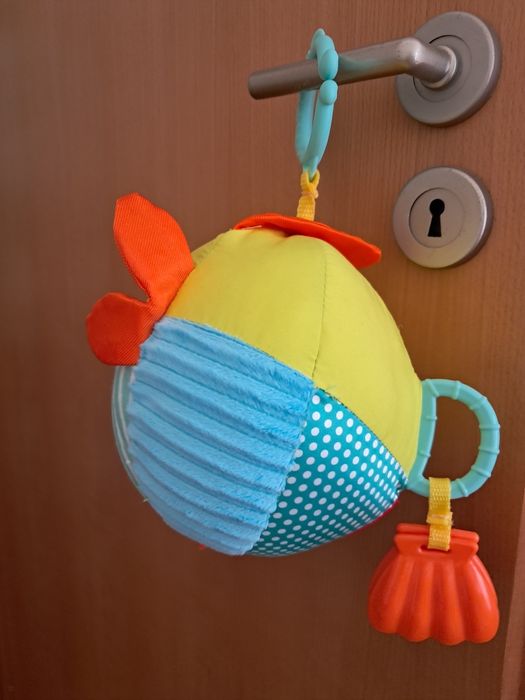 Brinquedo Bolinha peixe sensorial