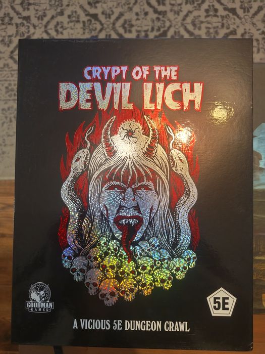 Dungeons and Dragons 5ed Crypt od the devil lich D&D