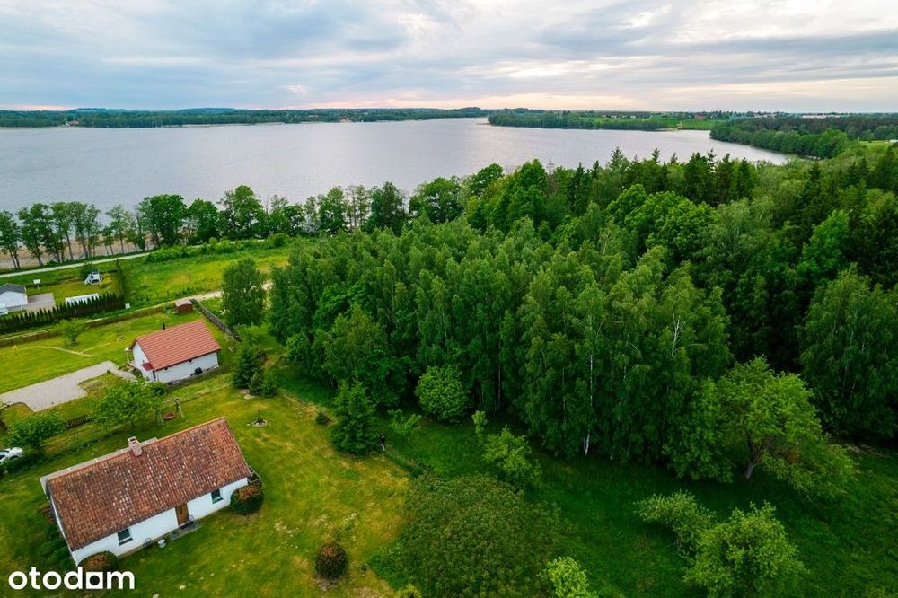 Super cena! Działka na szlaku z widokiem oraz dostępem do jez. Mamry - More