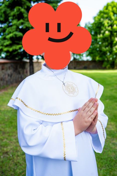 Alba komunijna dla chłopca
